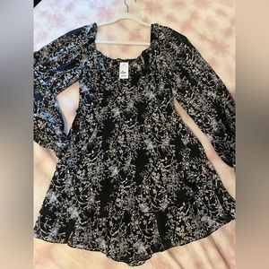 NWT long sleeve romper